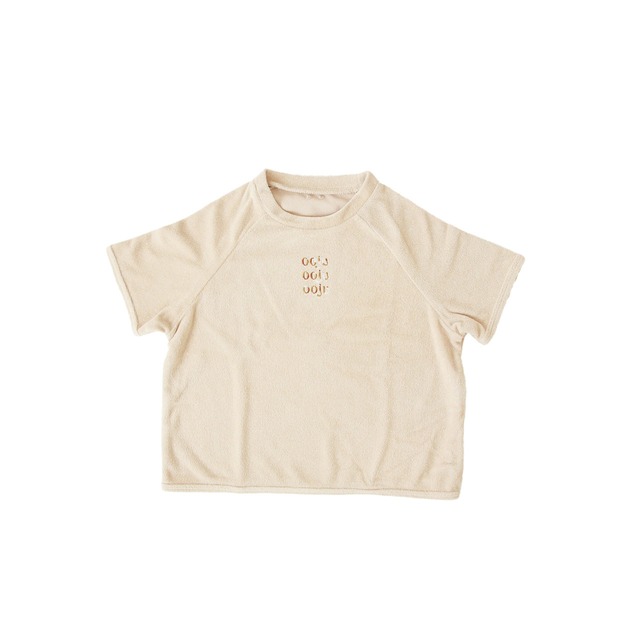 ooju(オージュ) / pile S/S T-shirts / beige / 1,2,3,4