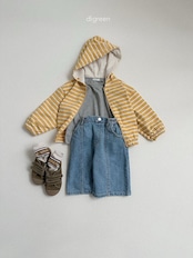 韓国子供服 / Digreen / 26Autumn / candy hood zip-up *S~XXL*