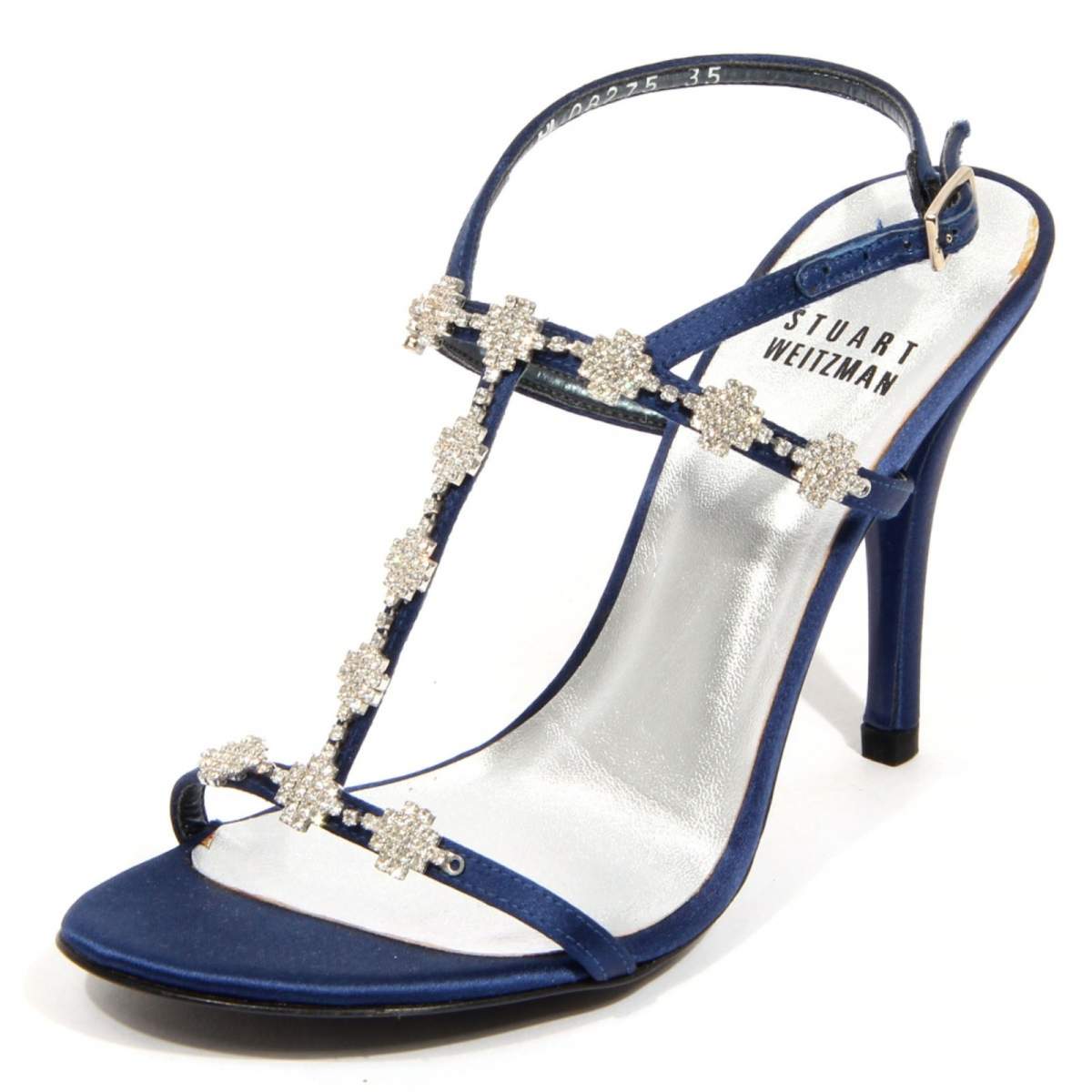 STUART WEITZMAN スチュアートワイツマン レディース サンダル ファブリック ネイビー