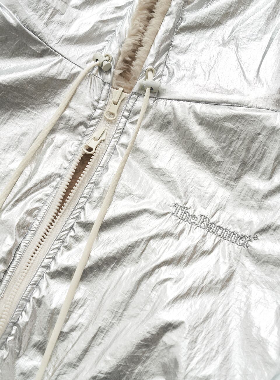 1月初旬発送 [The Barnnet] Silver Eco-Shearling Snuggle Reversible