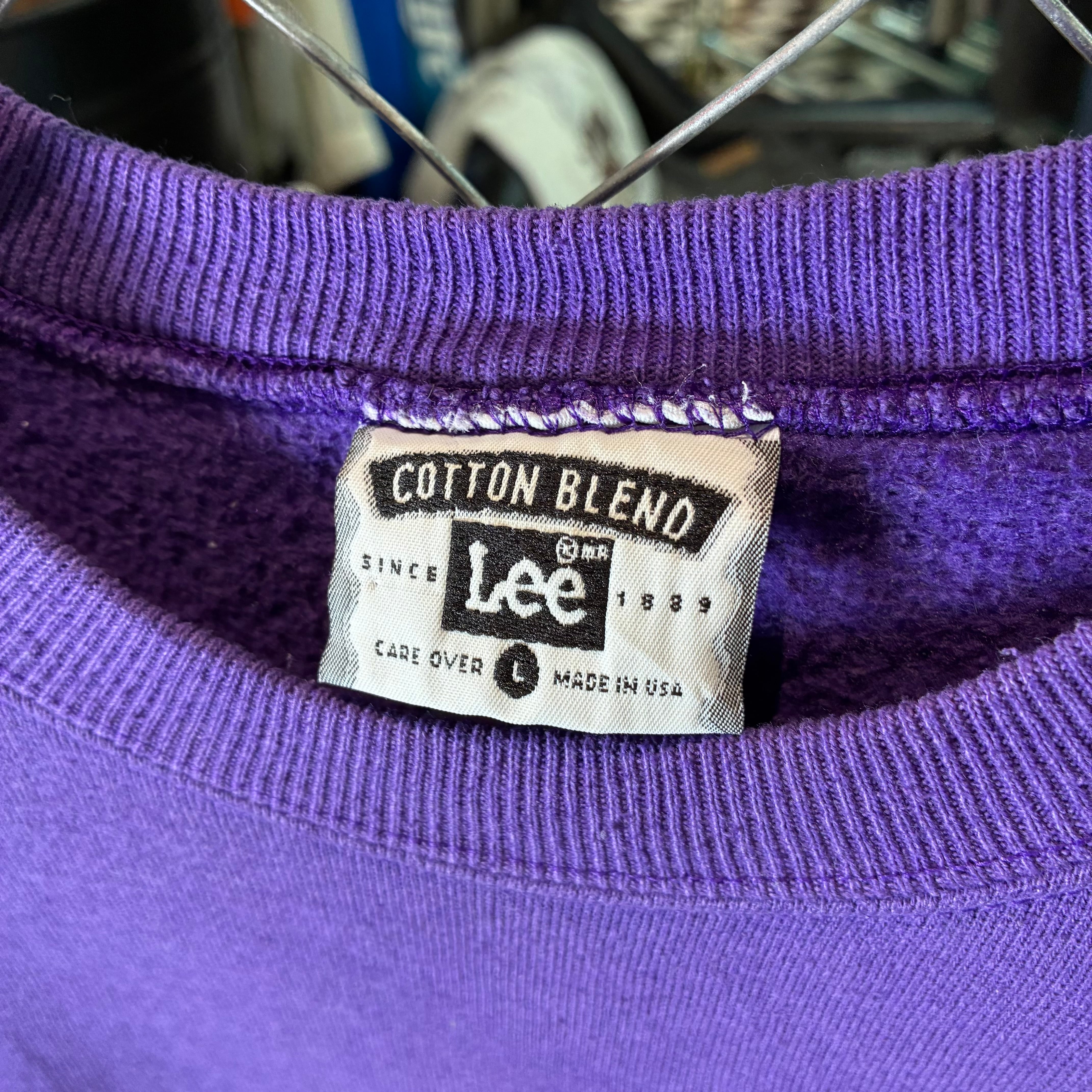 90s USA製】Lee Betty Boop ヴィンテージスウェット 紫 ベティちゃん