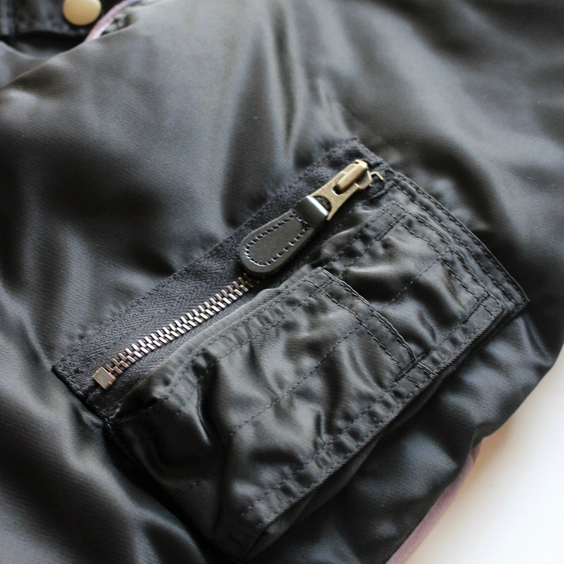 MHAK×TRANSPORT×EACHTIME. MA-1 BLACK | 1F Store