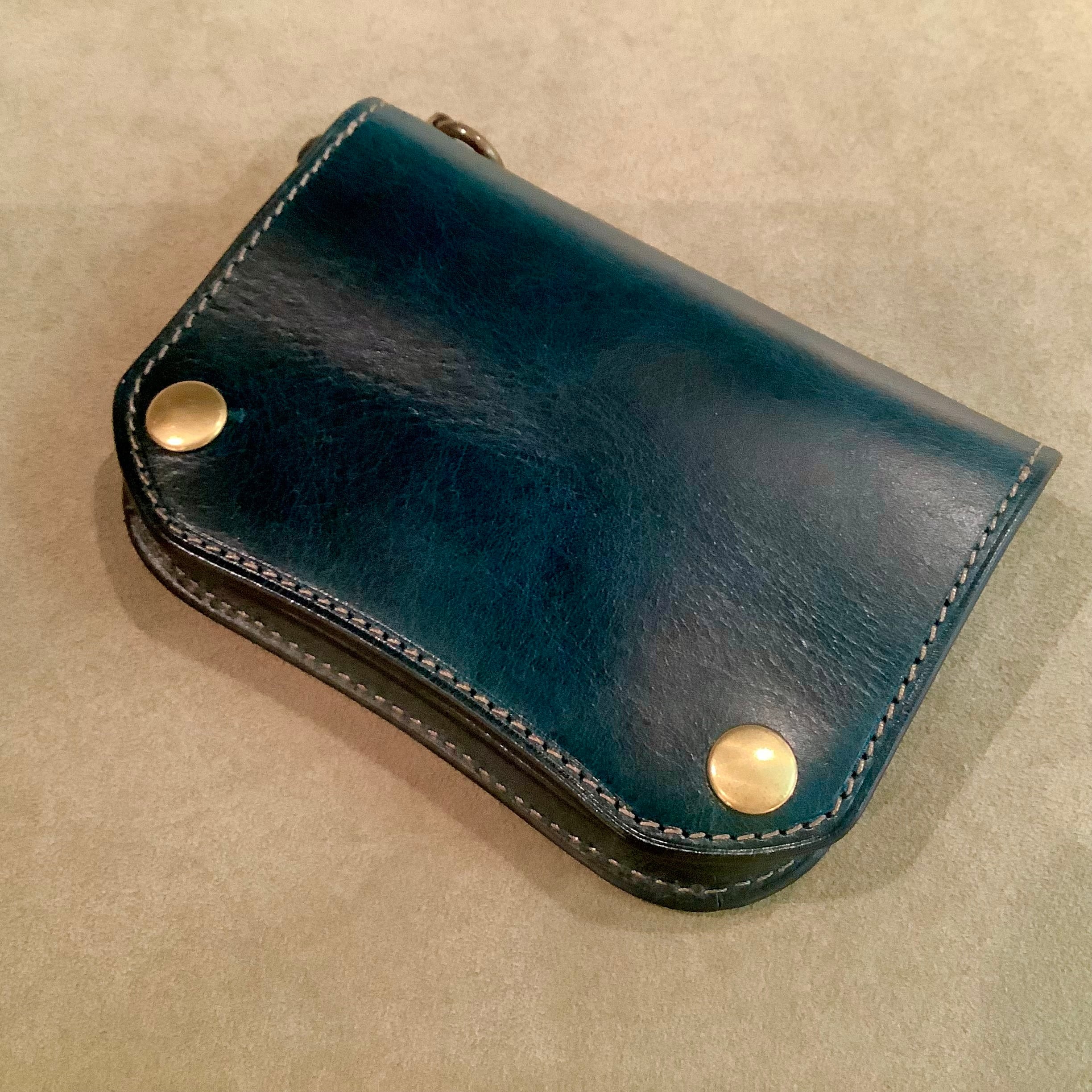 GTS-100 short tracker wallet mini Groover Leather パラフィン
