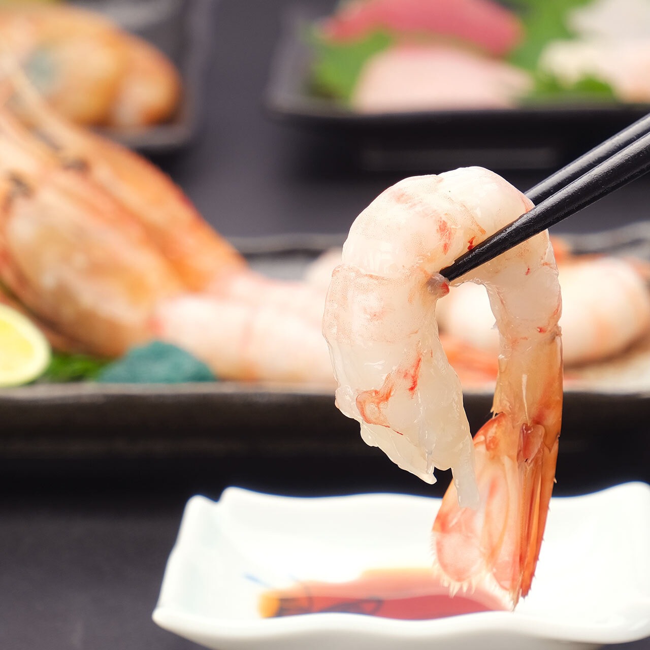 お刺身用特大ボタンエビ500g（8-10尾）