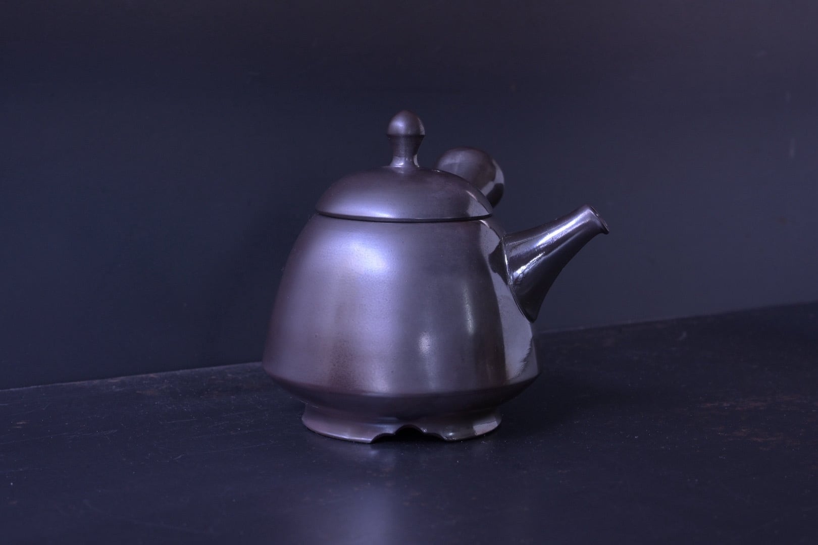 吉川雪堂 朱泥急須 窯変 | 鎌倉倶楽部 茶寮