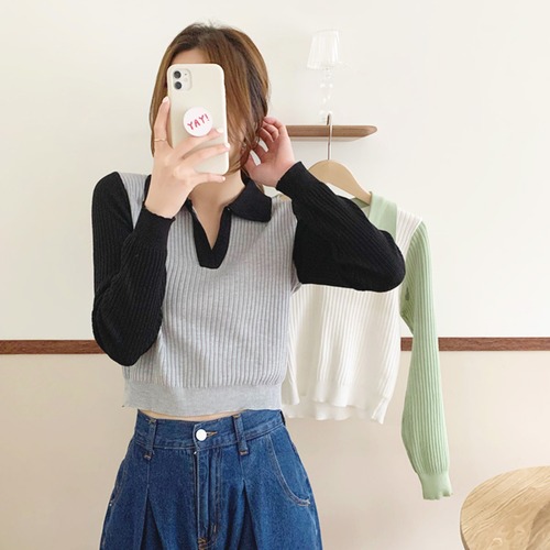 ✞ Vネックカラーセーター 大人女子☆♥カワイイ♥スリムショートプルオーバー トップス ロング ✞ゴスロリ SM ミリ 甘ロリ クラロリ 和ロリ エレガント 黒ロリ 姫ロリ 華ロリ BB-BB77675988335