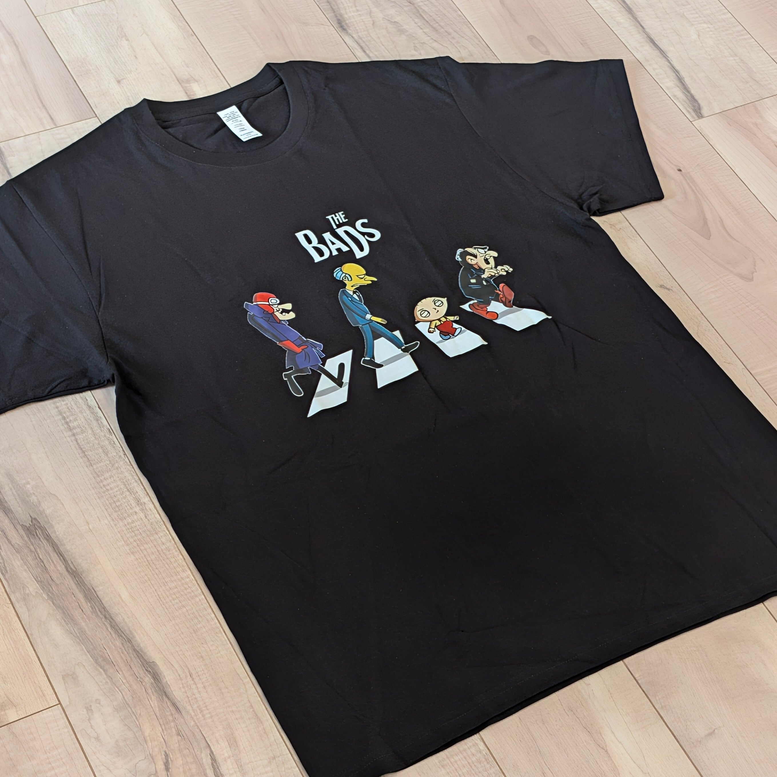【 The BADS 】Abbey Road / アビーロード / アビイ・ロード / 映画Tシャツ / 80'90' MOVIE / Tシャツ〚アメリカン雑貨 アメトイ〛