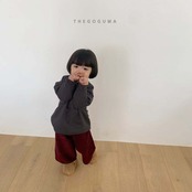 【取寄】THE GOGUMA カラーコーデュロイ裏起毛パンツ｜冬服｜韓国子供服