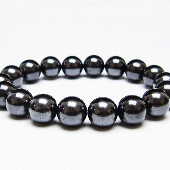 スギライト ブレスレット 11mm ブラックスギライト ブレスレット ブレス 一点物 メール便可 [M便 1/10] 111-47233