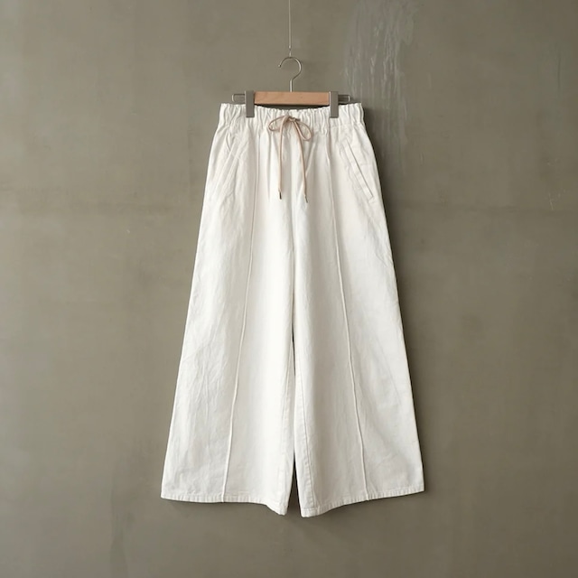 【MANON】 DENIM WIDE PANTS (3色展開) / MNN-PT-109