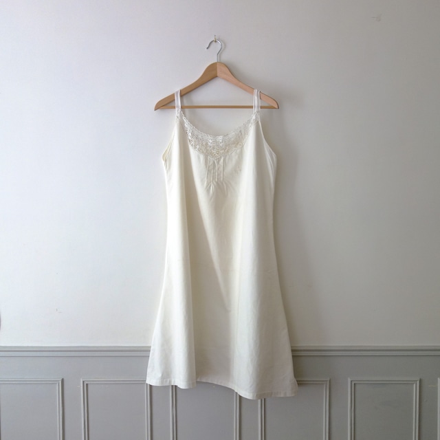 【MADE IN FRANCE】PAYSAN ヘンリーネックコットンワンピース "ROBE PAYSANNE D'ANTAN"