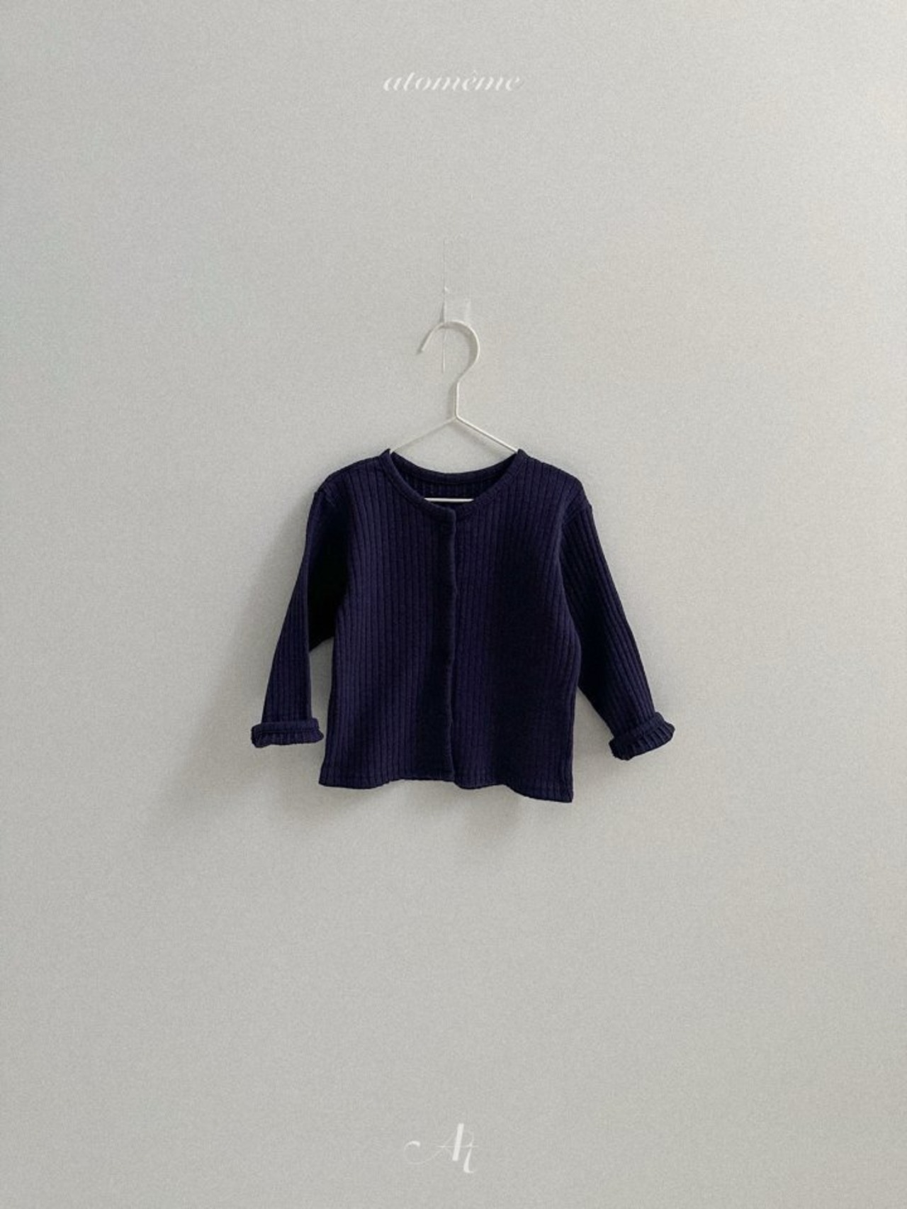 atomeme 26/SS Mellow Rib Cardigan