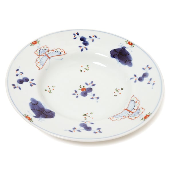 天啓花蝶23cmパスタ皿 | 福珠窯ファクトリーショップ