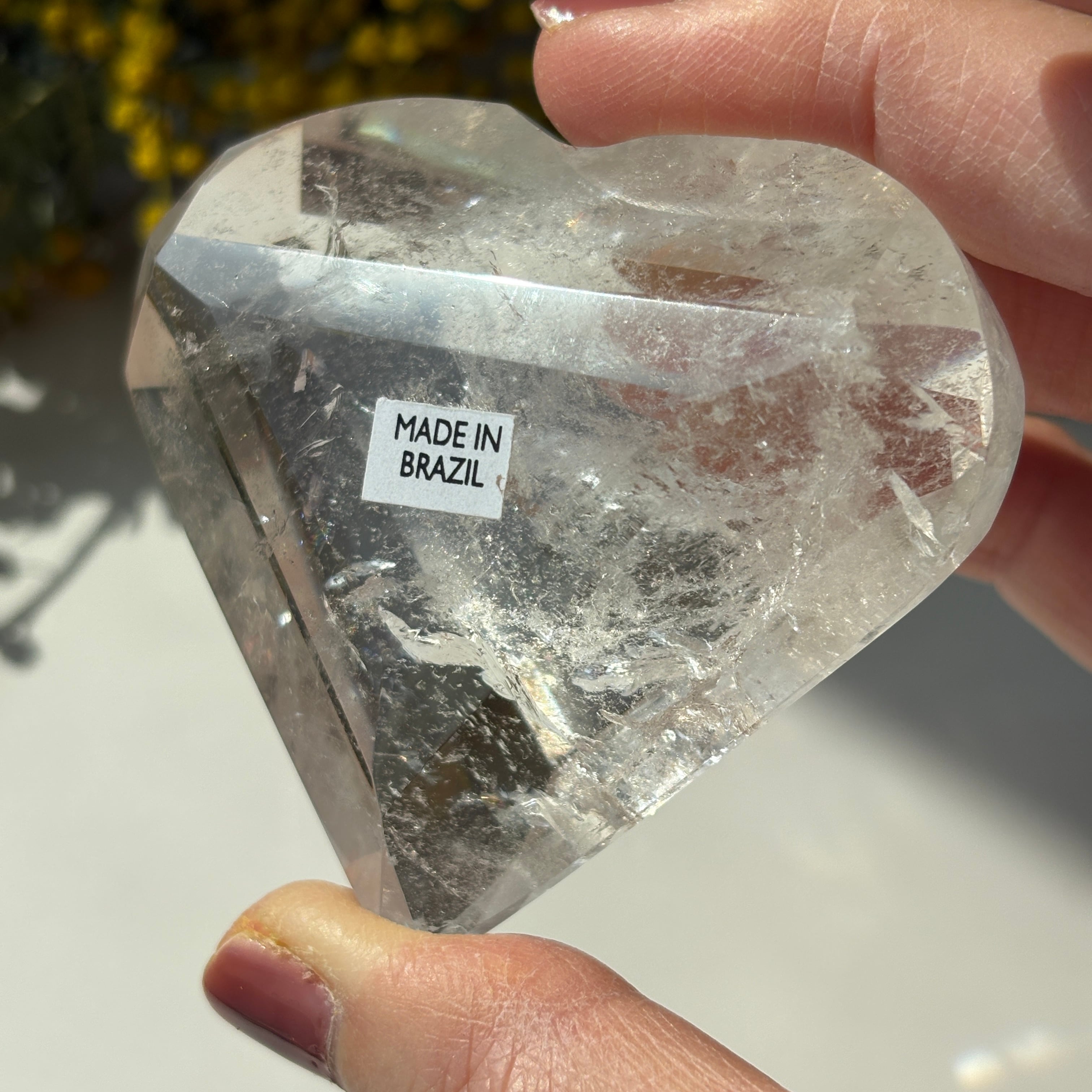 トカンティンス州産 レムリアンシードクリスタル 水晶 ハート ③