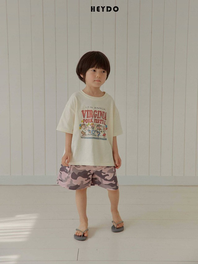 《送料無料》ピッグバンドT：kids【HEYDO】※お取り寄せ