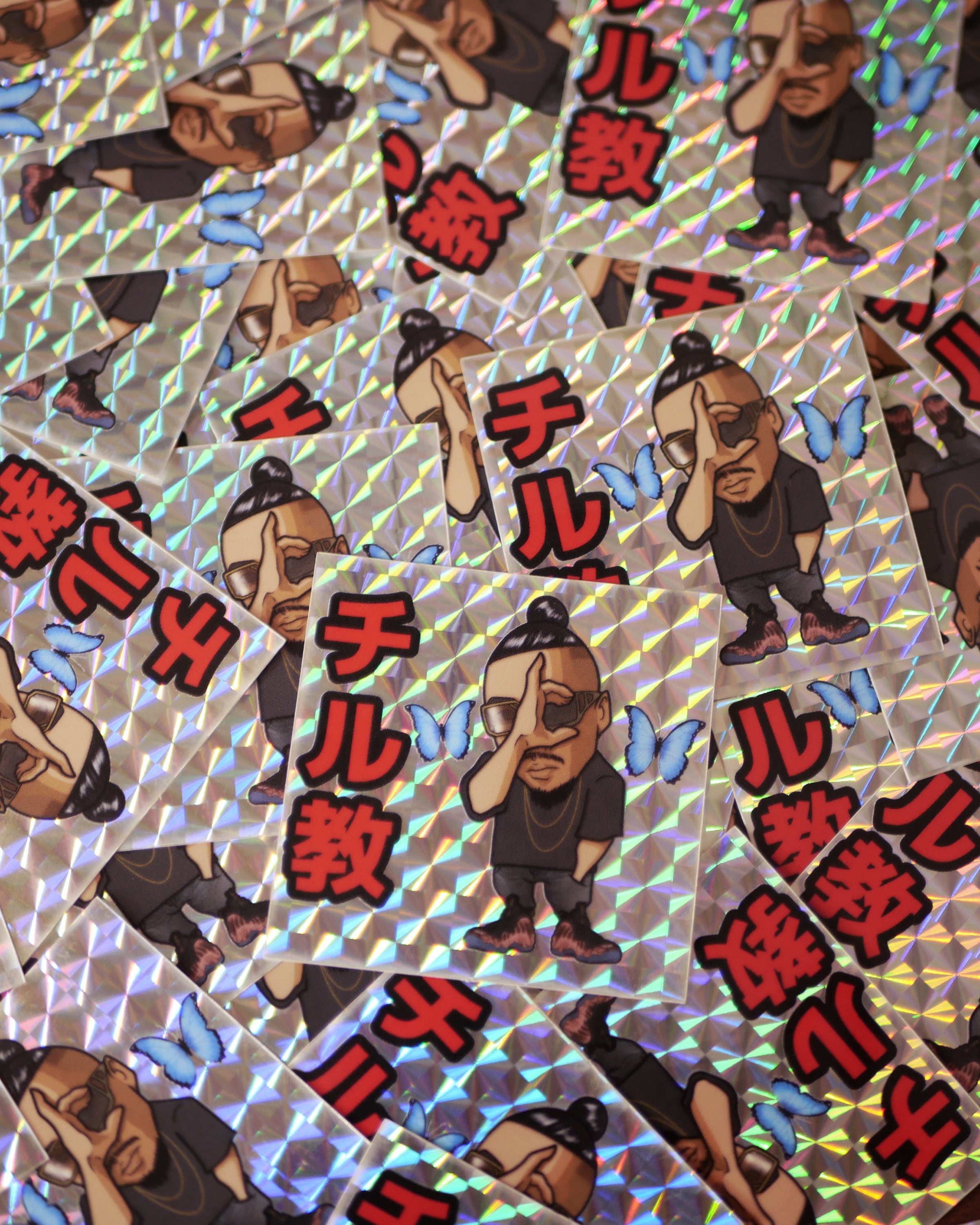 教祖ヨモザーのシール 教祖ヨモザーのシール