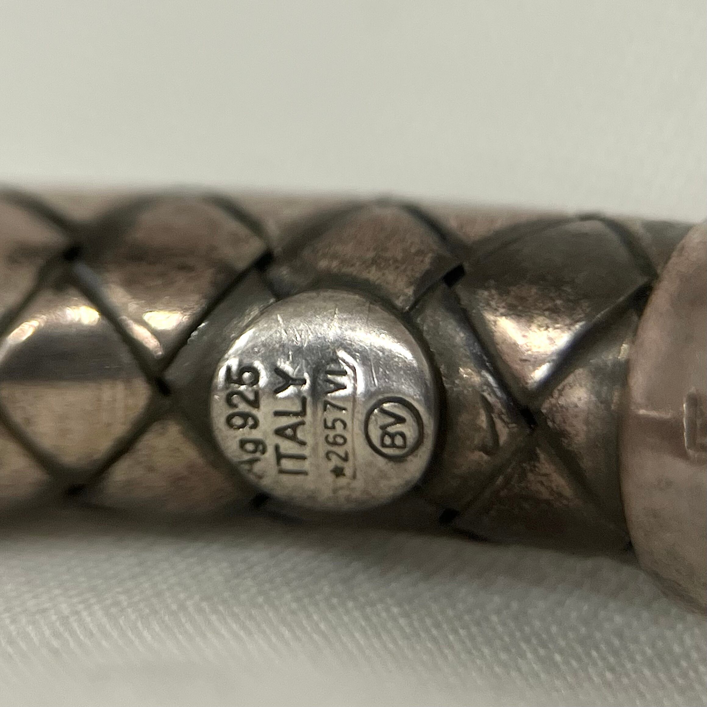 BOTTEGA VENETA イントレチャート AG(SV)925バングル