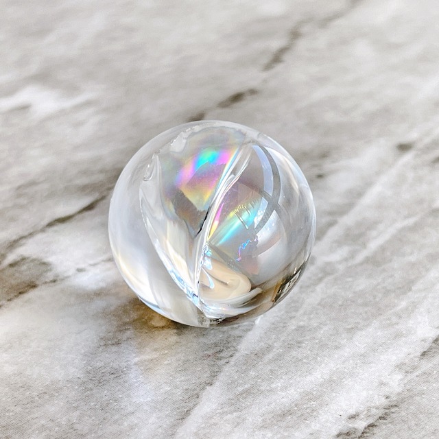 レインボークリスタル22mm ✧ Rainbow Crystal / Iris Quartz Sphere