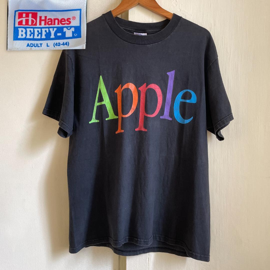 MT17 Tシャツ アップル Apple 企業T アドT マック ロゴ Lサイズ | ビンテージ雑貨 家と外で powered by BASE