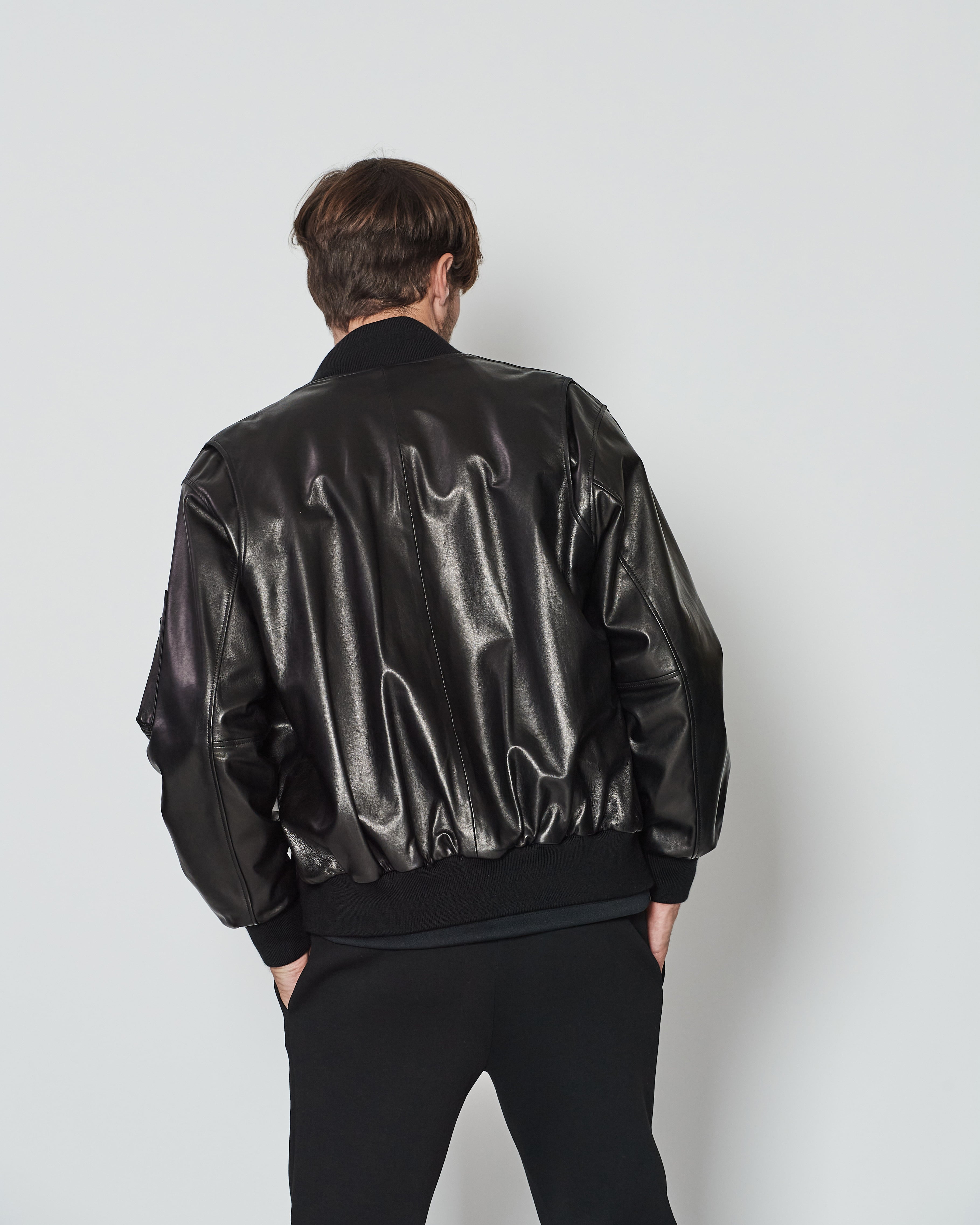 レザー ボンバー ジャケット | ACANTHUS ONLINE STORE レザー ボンバー ジャケット | ACANTHUS ONLINE STORE