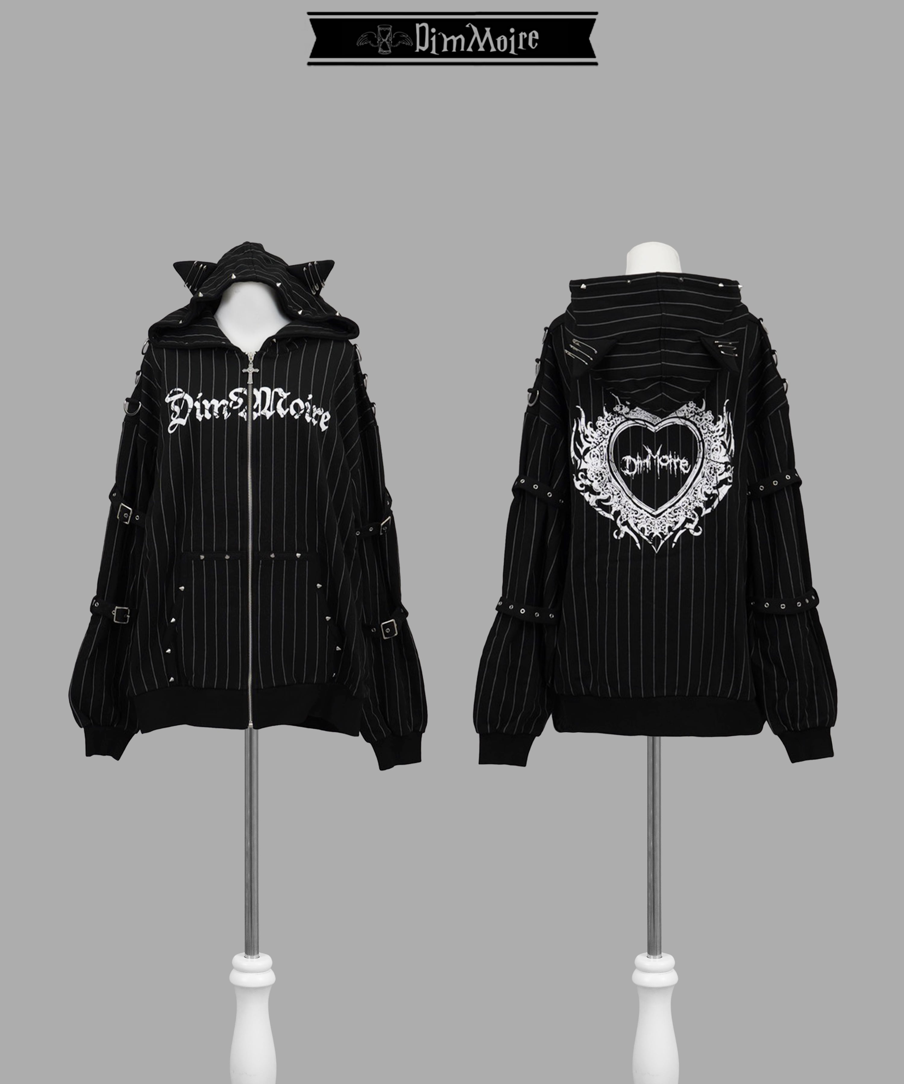Evil Catパーカー【Gray】 | DimMoire Evil Catパーカー【Gray】 | DimMoire