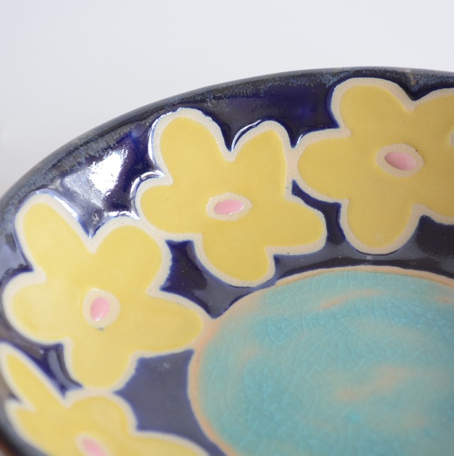 【やちむん 工房くばやー】チャンプルー皿シリーズ