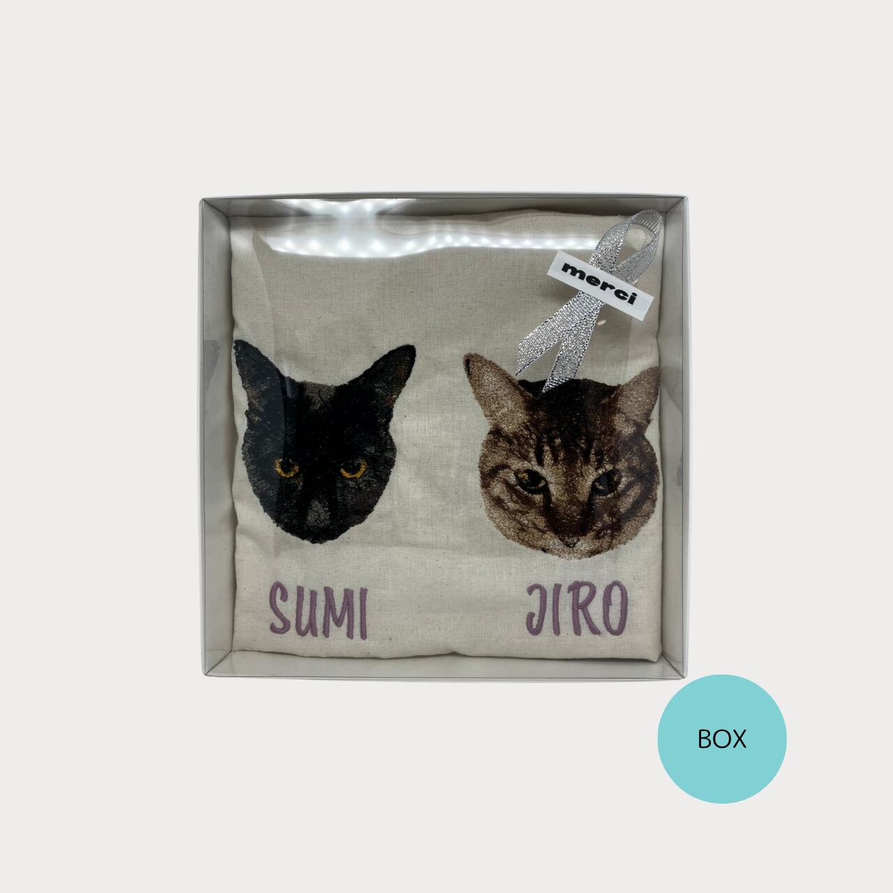 コットンガゼットトートバッグ(1匹用)