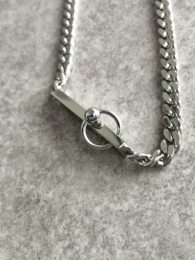 Christian Dior クリスチャン ディオール ネックレス シルバー ロゴプレート vintage ヴィンテージ オールド 35bccv