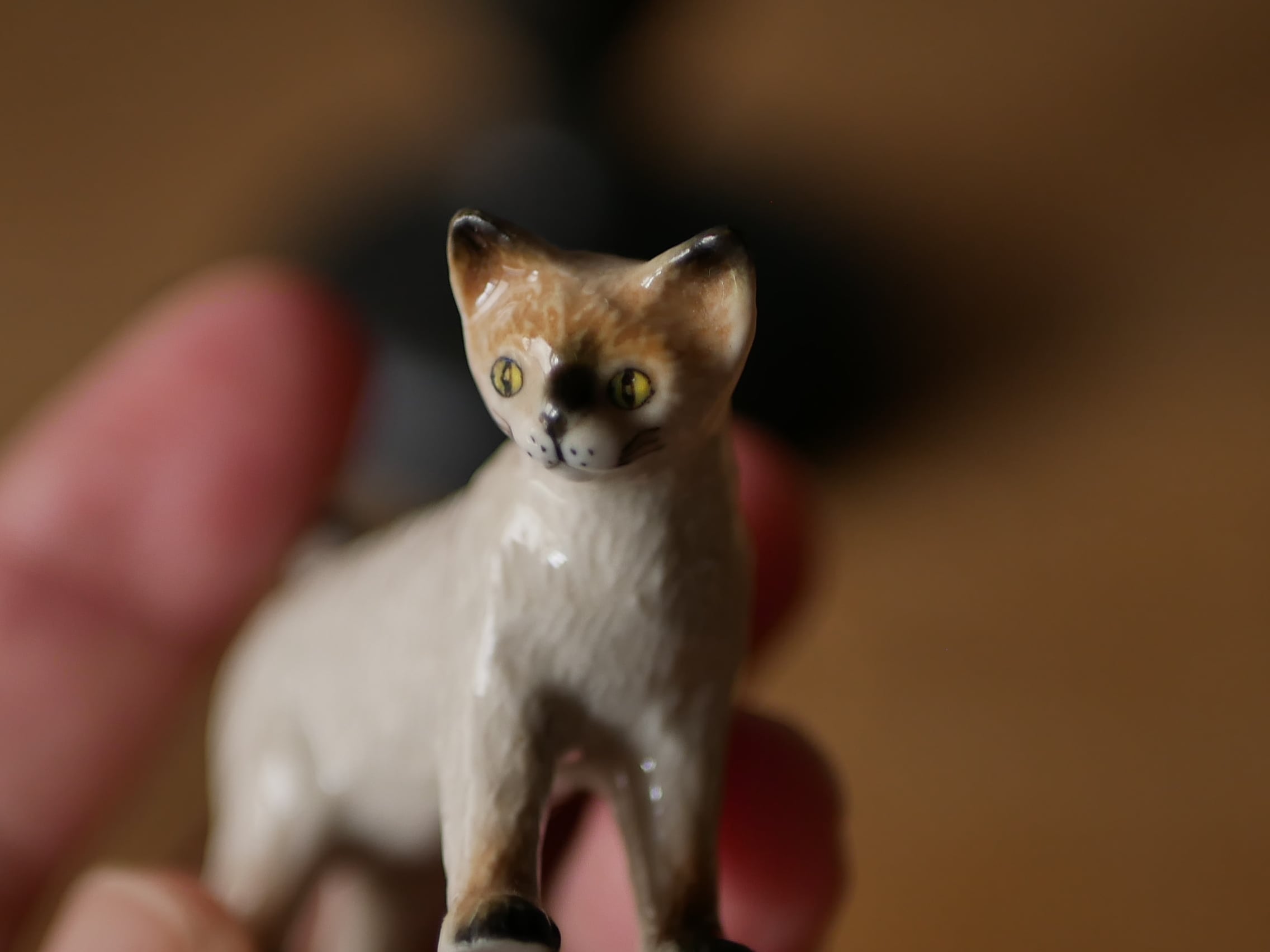 猫 フィギュリン フランスアンティーク ブロカントのある暮らし