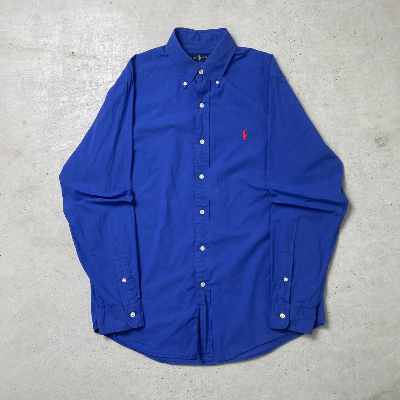Ralph Lauren ラルフローレン コットンシャツ メンズM 古着 アメカジ