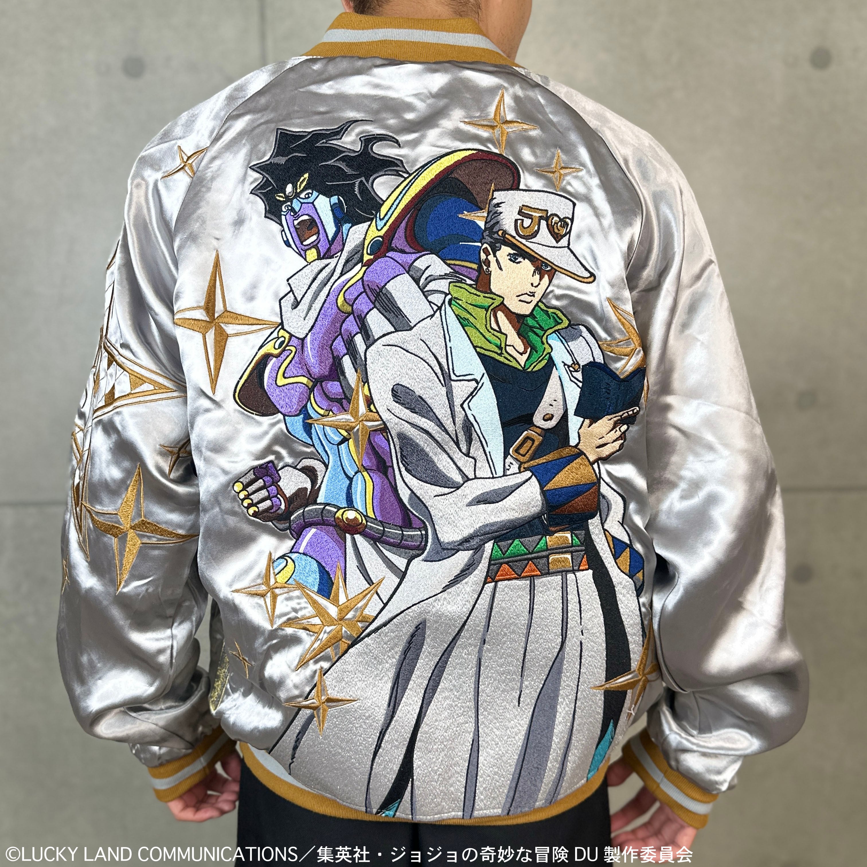 ジョジョの奇妙な冒険 吉良吉影リバーシブルスカジャン 「ダイヤモンド