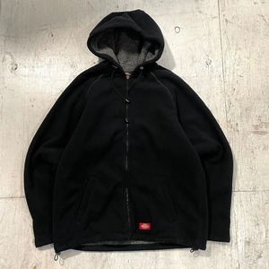 2000's Dickies fleece zipup hoodie #H025