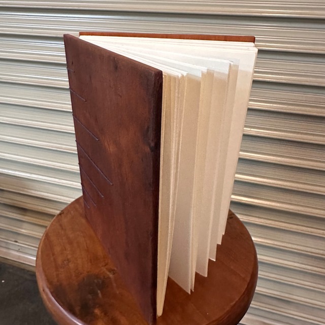 Vintage Wooden NootBook 木製表紙ヴィンテージノートブック