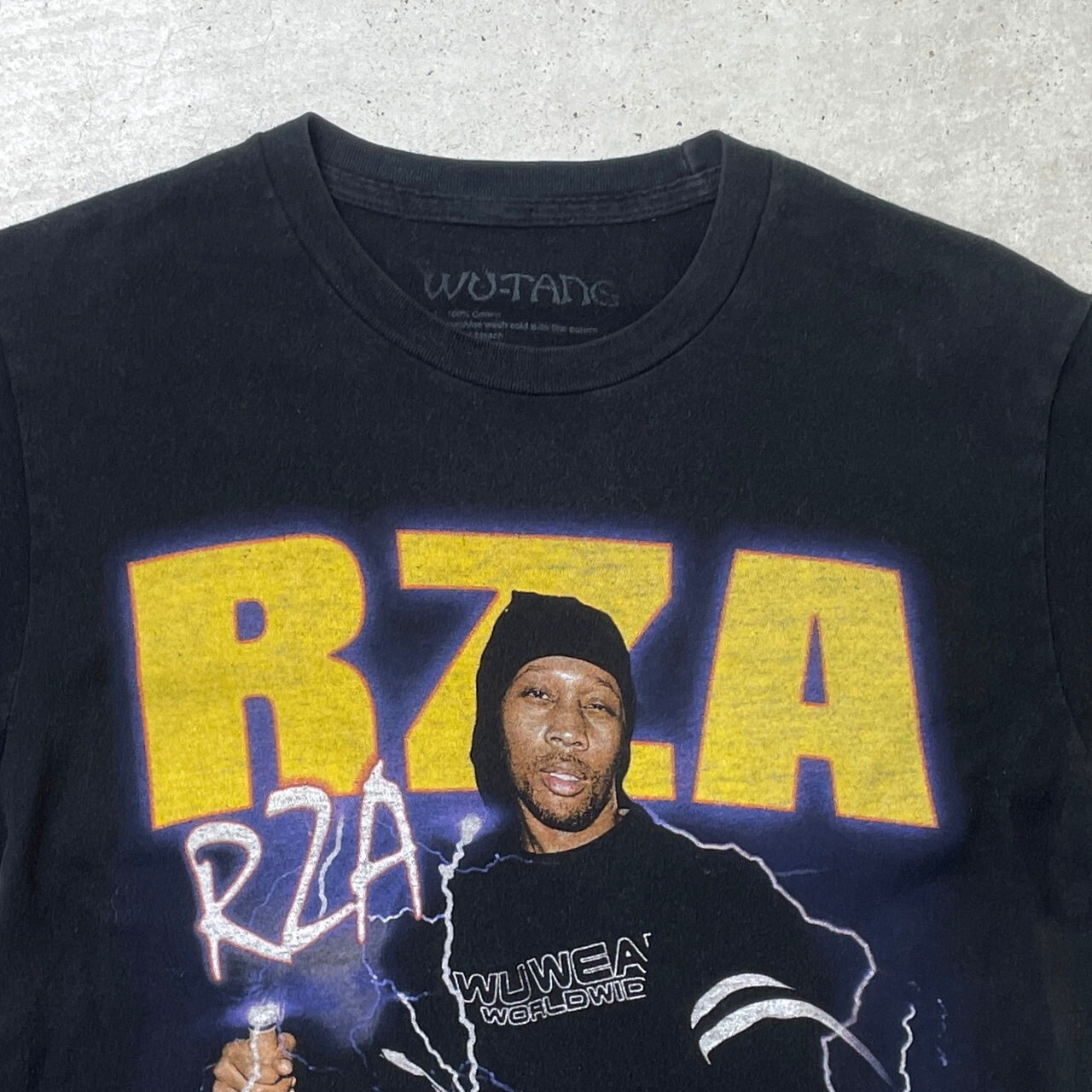 WU-TANG CLAN RZA STATEN ISLAND リッザ ラップT バンドTシャツ バンT 