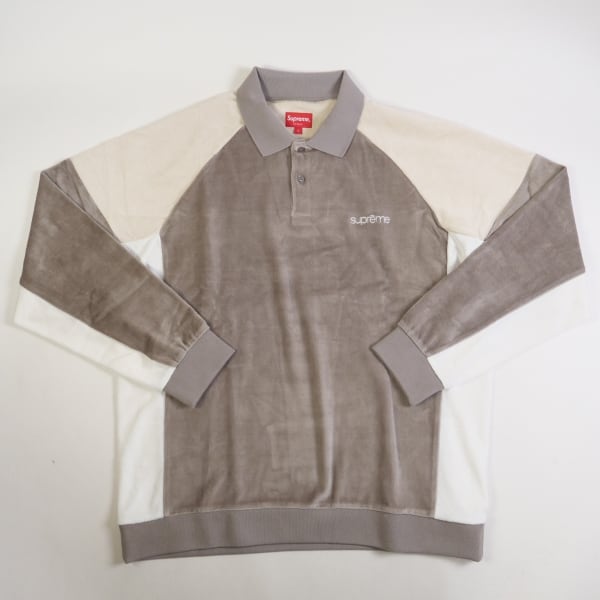 supreme Zip Polo 22aw ジップポロ 長袖