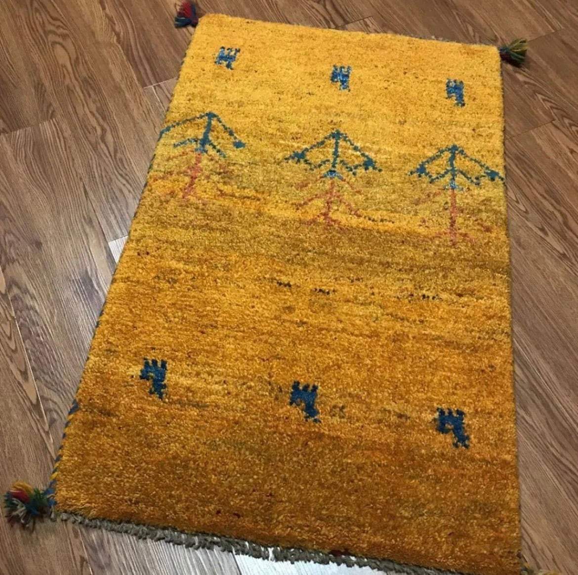 ペルシャギャッベ (ギャベ) 玄関マット No:GP-428 | A's Rug（エーズラグ）