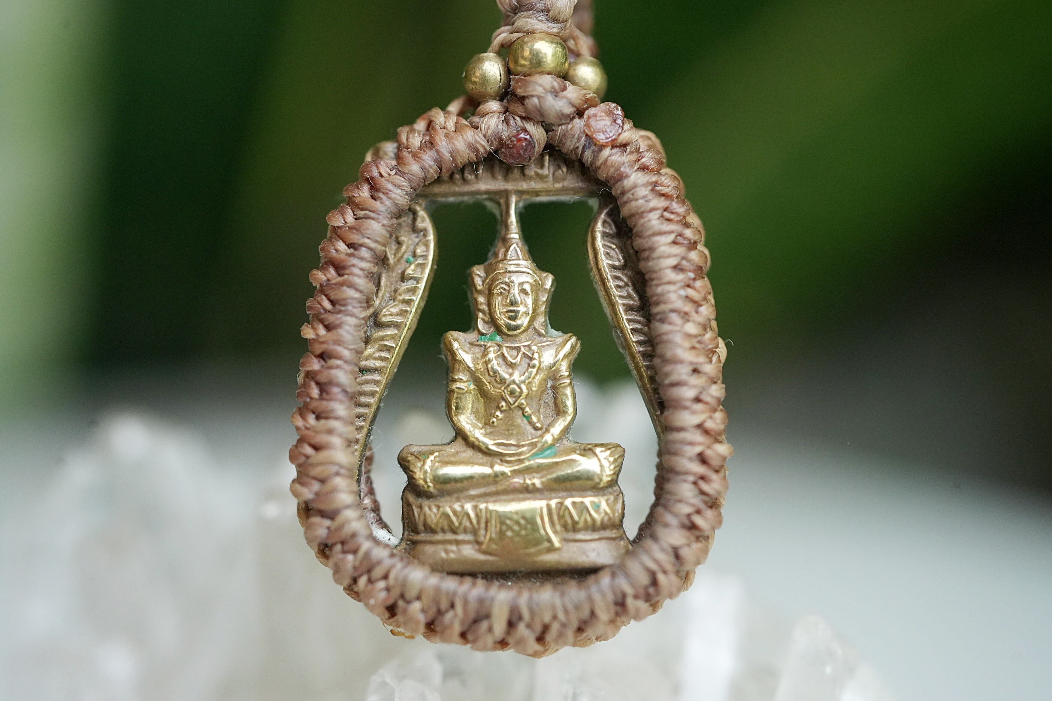 王様★仏陀様 マクラメネックレス 1860