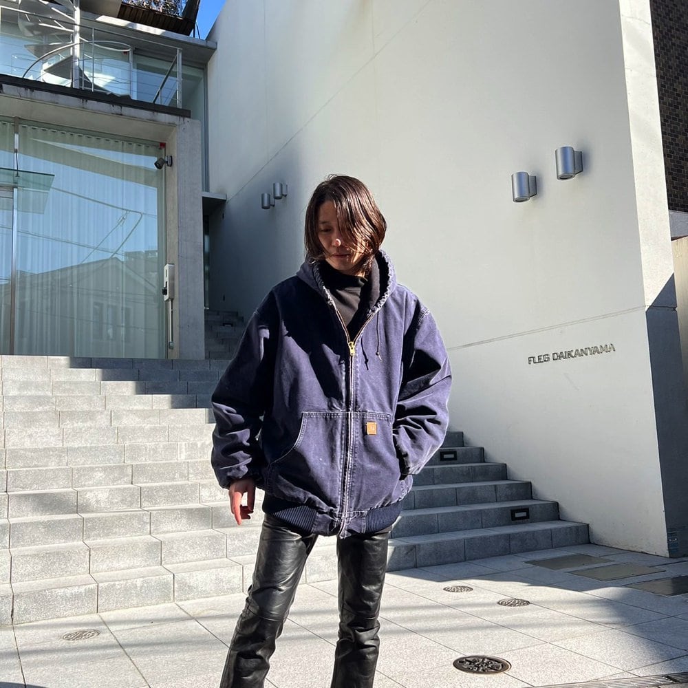 Carhartt] Vintage Active Jacket Duck full zip parka [1990s