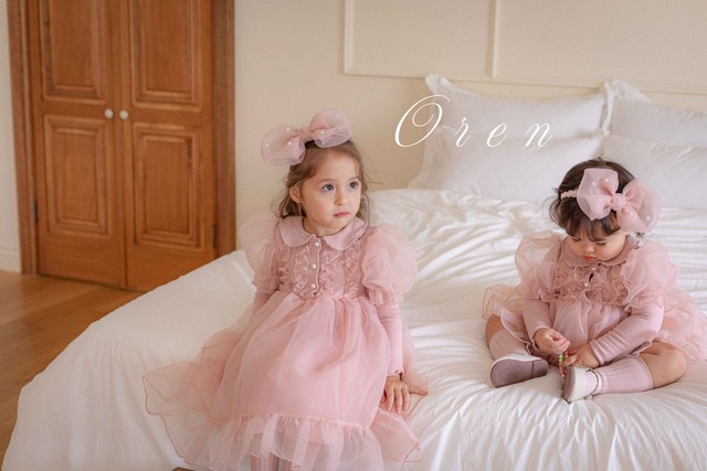 【即納】<OREN>  Eloise organza dress