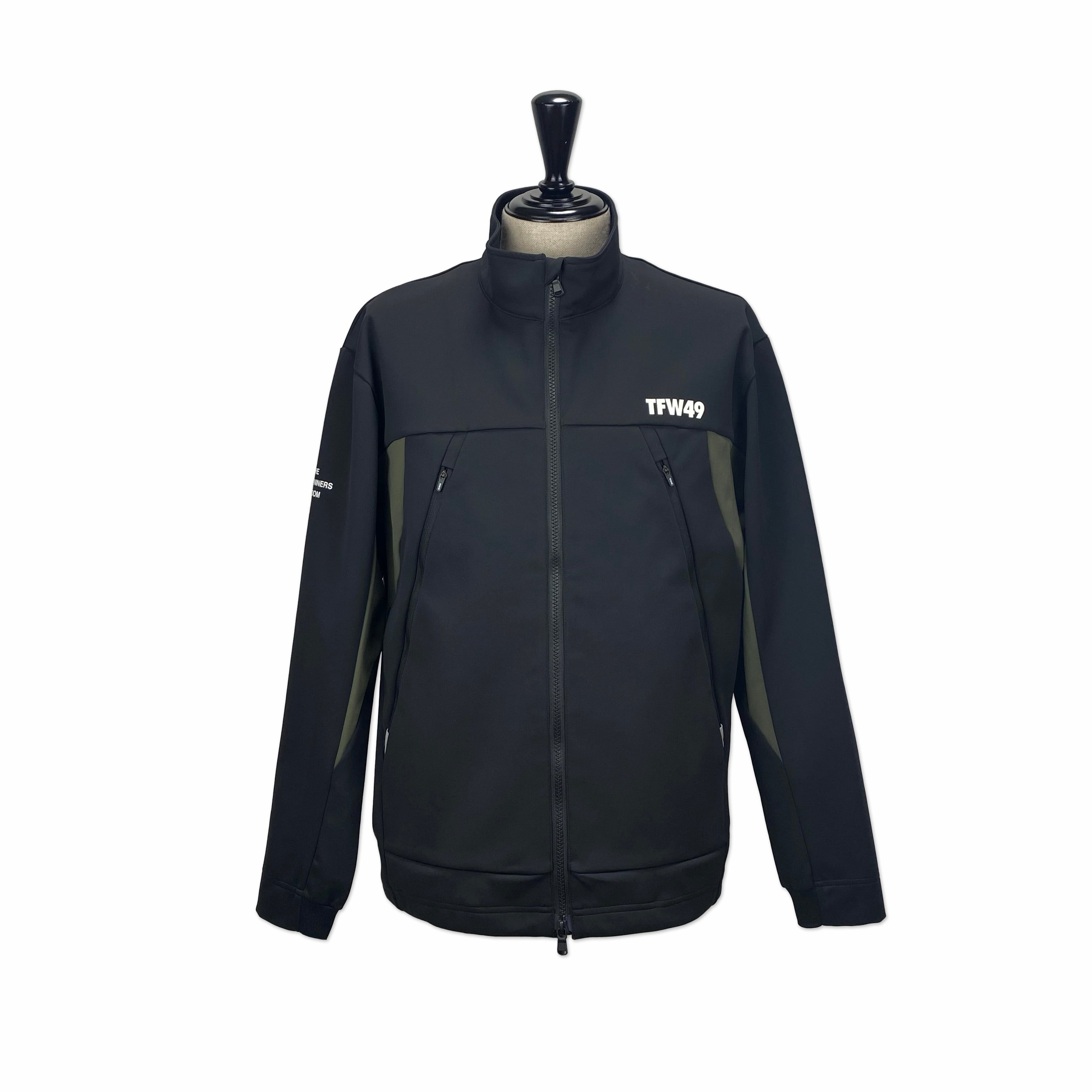 し*い様 TFW49 ブラック マルチブルゾン　メンズ TFW49 - MULTI PURPOSE BLOUSON / 4WAYストレッチ バックプリント