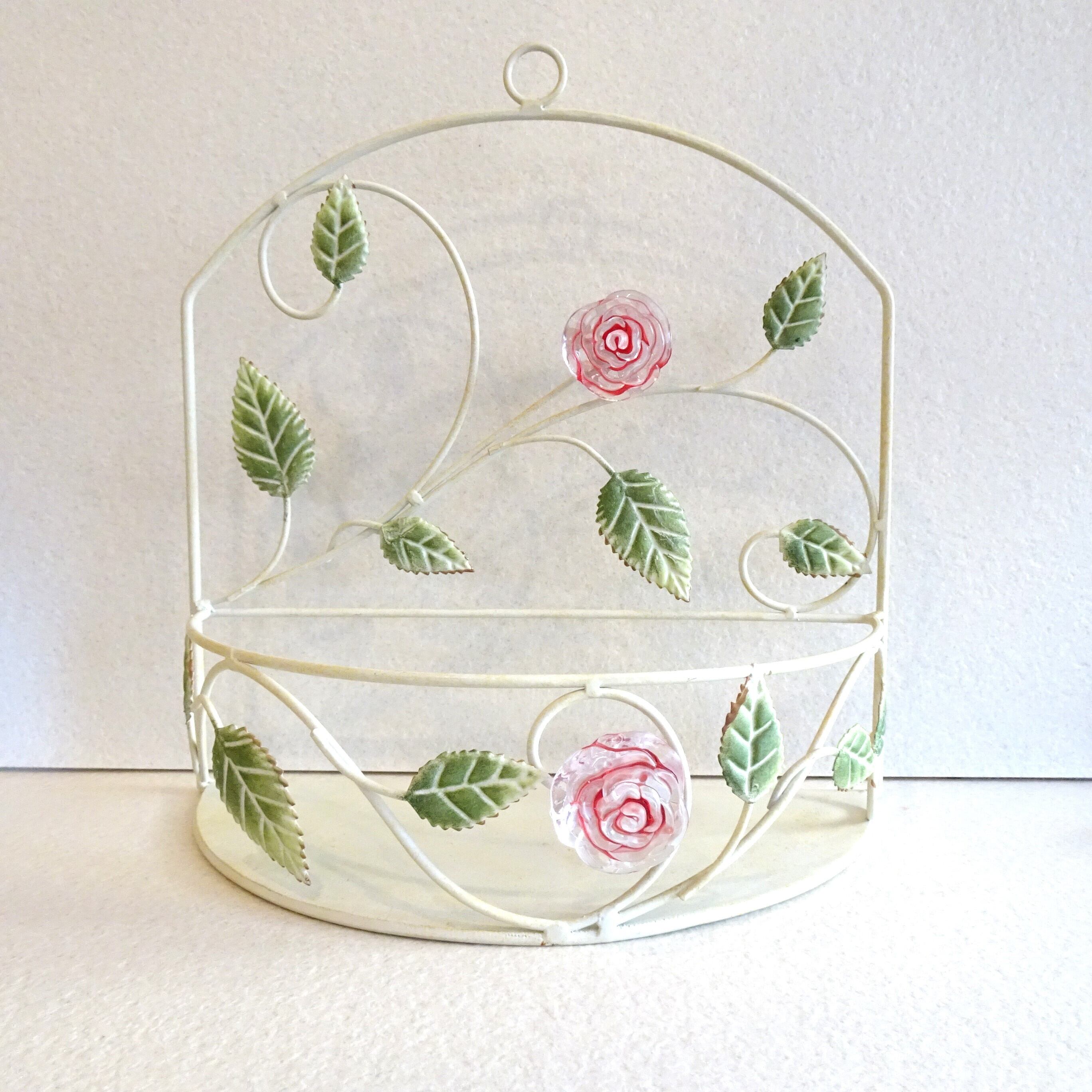 バラの壁掛けラック