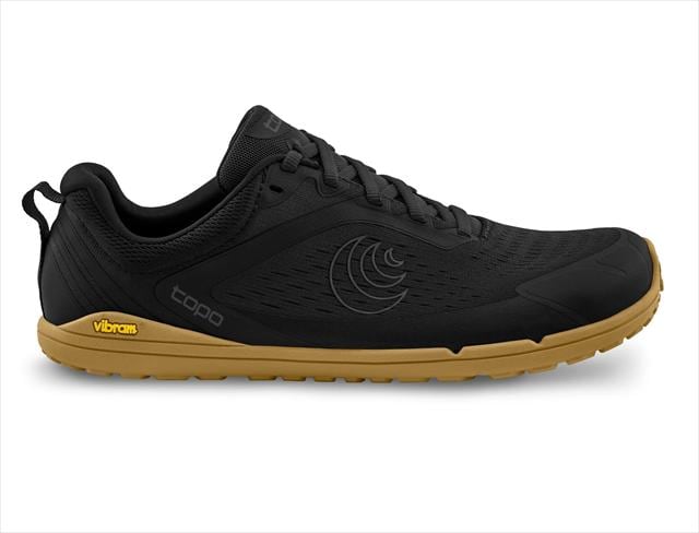 Topo athletic トポアスレチック CONNECT M Black/Gum ベアフット
