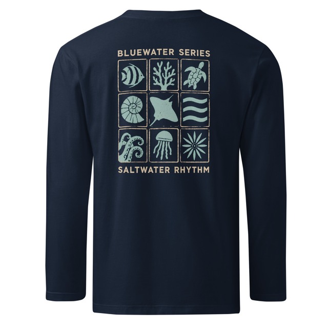 BLUEWATER SERIES ユニセックス 長袖Tシャツ(NB) M0045