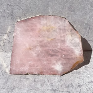 ローズクォーツプレート17◇Rose Quartz Plate◇天然石・パワーストーン