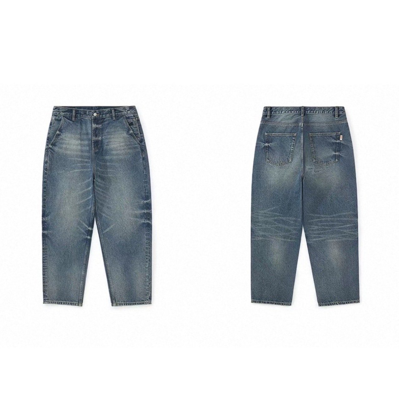 Vintage wash balloon jeans 1511 - 19