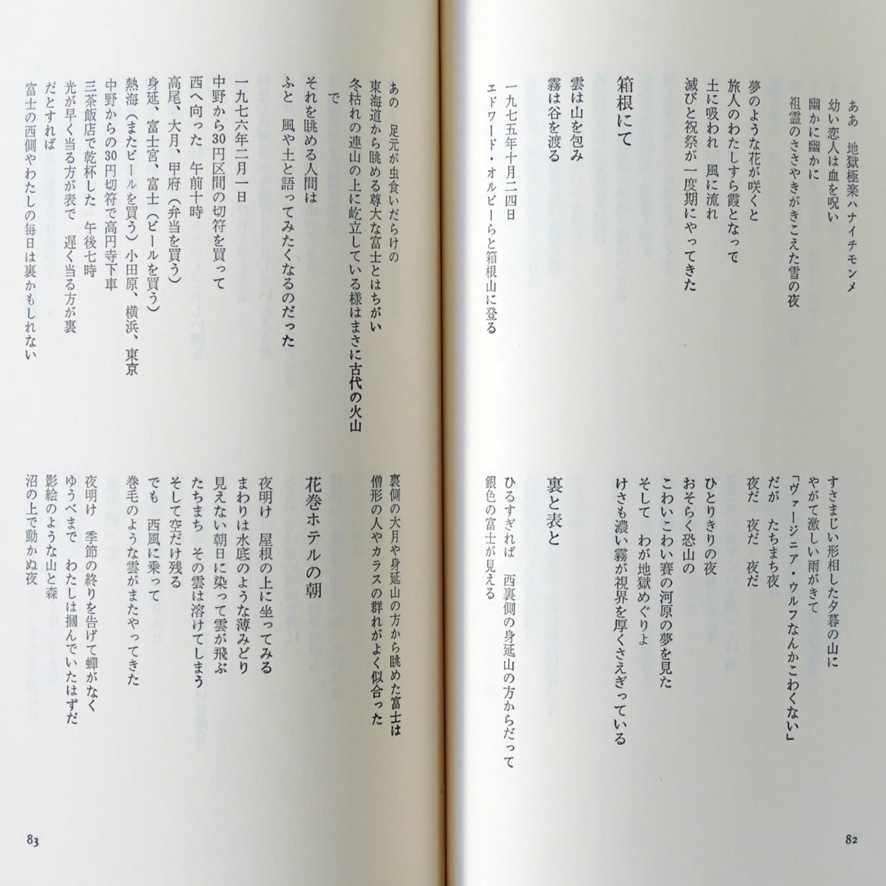 諏訪優詩集 (現代詩文庫73) 思潮社 | タイムカプセル