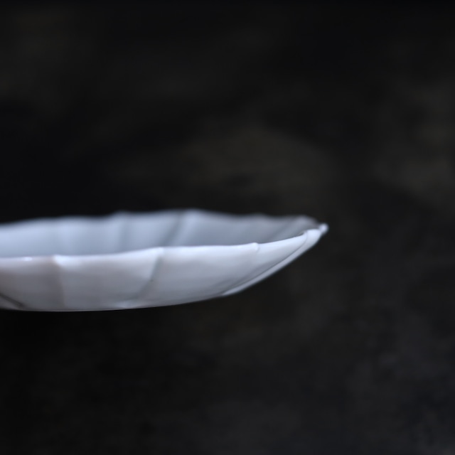 AS　宮田竜司　稜花白磁小皿