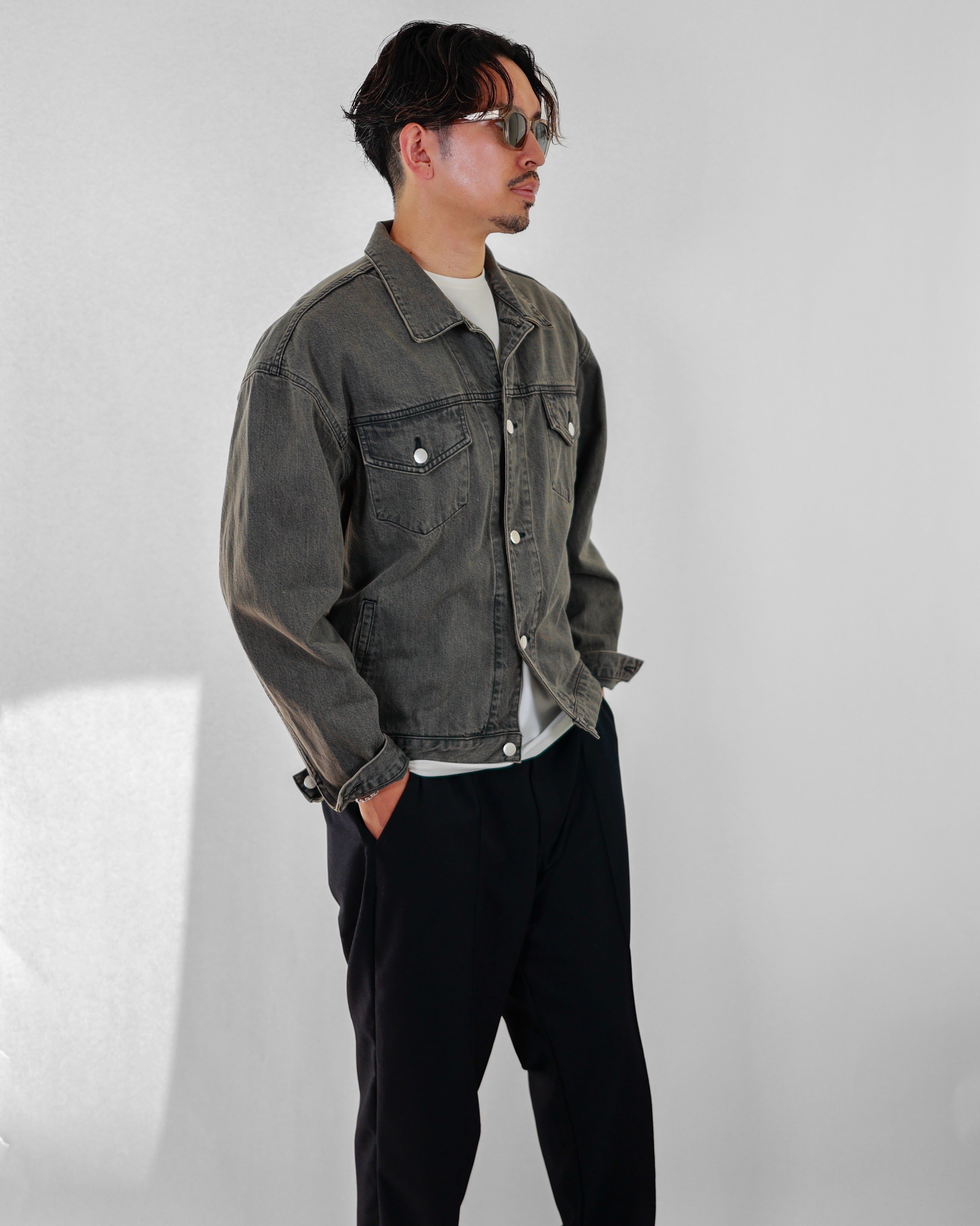 KV-571】Okayama Denim Vintage Over Jacket【岡山デニム】【送料無料
