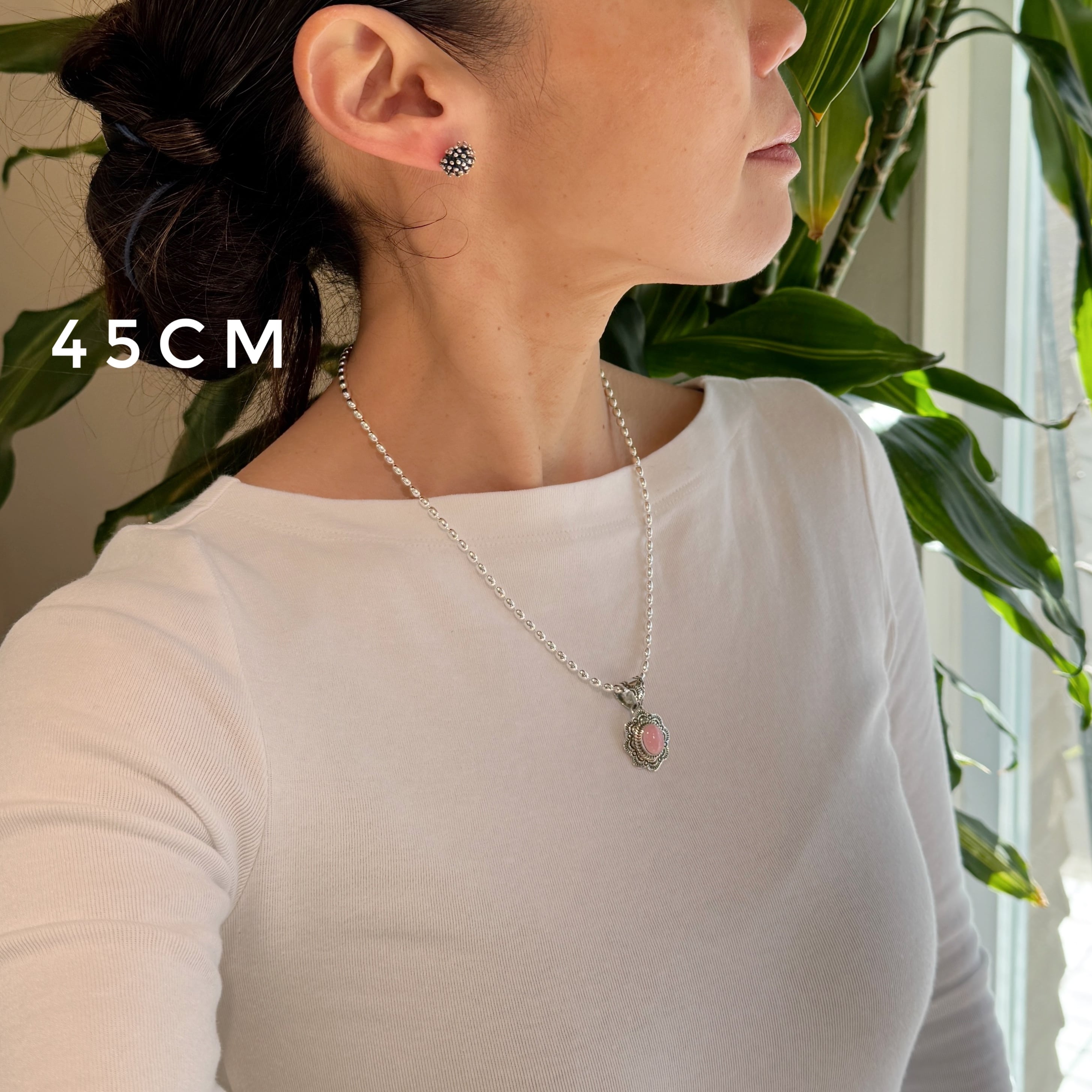 Indian Jewelry 》オーバル コンク シェル ペンダント | 【公式通販