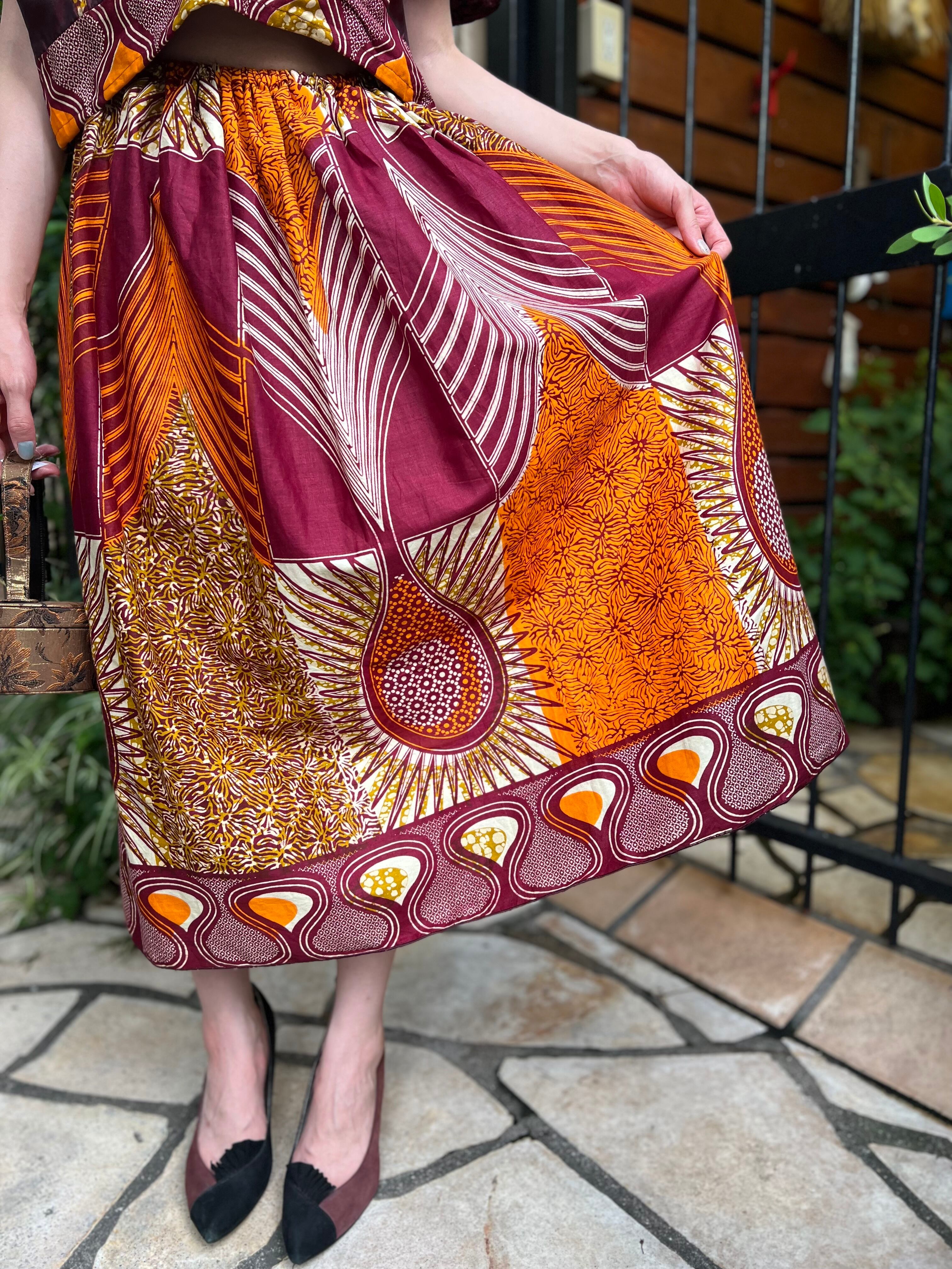 Vintage african batik